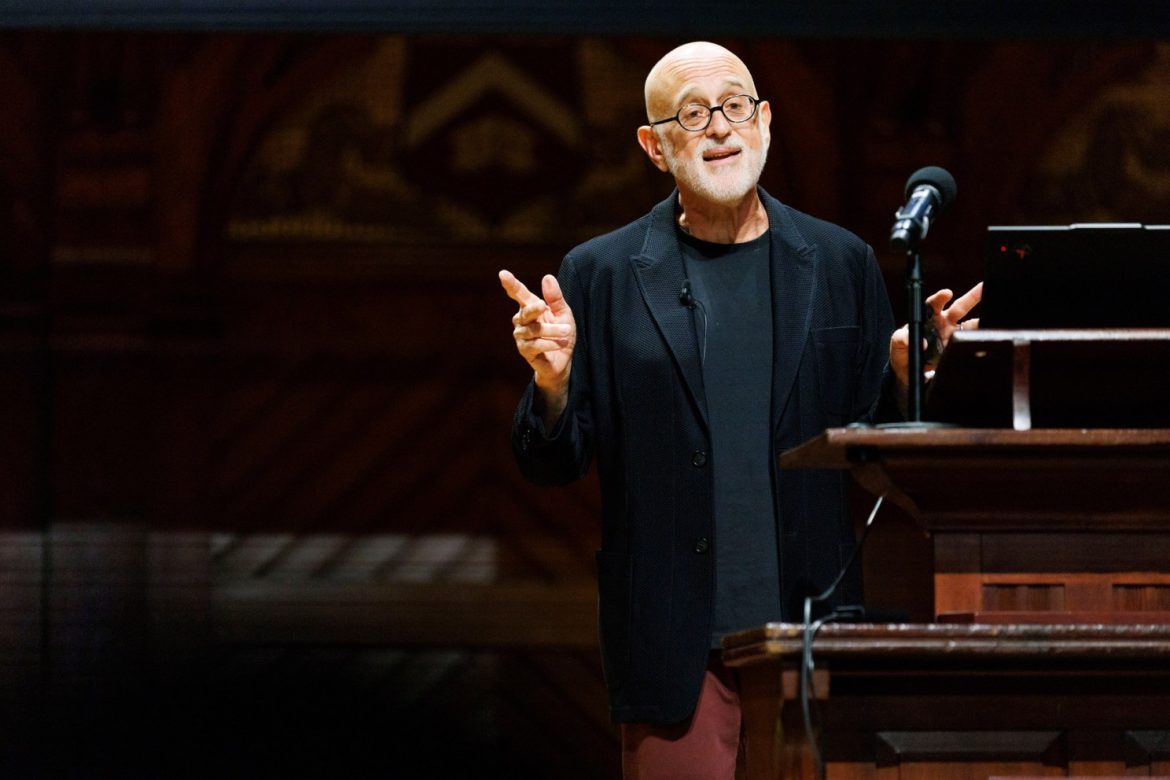 Daniel Gilbert.Veasey Conway/Harvard Staff Photographer
	
			<a href="https://news.harvard.edu/gazette/section/health/">
			Health		</a>
		
		
		What science says about Mom’s happiness advice	
			
			Data, wisdom meet in social psychologist’s lecture		
	
	
	
		
			
					
		Harry Pierre	
			
			DCE Communications		
					
		
		
			September 29, 2025		
		
			3 min read		
	
			
		
	
<a href="https://dtg.sites.fas.harvard.edu/">Daniel Gilbert</a>’s mother gave him some advice many years ago on finding happiness.
Last week the social psychologist broke down what the science says about his mother’s three-pronged formula — marriage, money, and children — during the Division of Continuing Education’s inaugural Dean’s Distinguished Lecture in Sanders Theatre.
“I thought my mom’s recipe for happiness was original,” said the Edgar Pierce Professor of Psychology, “but then I became a scientist and discovered that everybody’s mom had this recipe.”
According to Gilbert, his mother may have been partly right — at least when it comes to marriage. <a href="https://ifstudies.org/blog/married-people-are-living-their-best-lives">Studies have shown</a> that married people are on average happier than those who are unmarried, and the effect holds across decades of data. But he added, “It isn’t marriage, per se, that makes you happy. It’s the good marriage you have. If a marriage is good enough to keep, you’ll likely get a happiness boost from keeping it. If it isn’t, you’ll likely get one from leaving.”
Turning to income, Gilbert debunked the ancient notion that money and happiness are unrelated. “When people are hungry, cold, or sick, they are not happy,” he said. “Money absolutely makes people happy — because it buys them out of almost every form of human misery.”
However, research shows that the relationship between money and happiness follows a flattening curve: People at lower levels of wealth became very happy the more money they made, but happiness tended to decrease once their finances reached a certain high point. Gilbert cited <a href="https://pubmed.ncbi.nlm.nih.gov/20823223/">work</a> by Nobel Prize winners Daniel Kahneman and Angus Deaton, who found that increasing social connections often outweighed massive financial gain. Their 2010 study revealed that the mood boost from spending a day with loved ones was seven times larger than the boost from quadrupling annual income.
“Trading time with people you love for money that won’t do anything for your happiness is a very bad deal,” Gilbert said.
The third ingredient in Gilbert’s mother’s “recipe” — having children — proved to be a more complex data point. While many parents describe their children as their greatest source of joy, Gilbert pointed to data showing that, on average, parents report less happiness while raising kids. The effect is particularly pronounced for young, single mothers, while older, married fathers tend to report the largest boosts.
“Children can be a great source of happiness,” Gilbert said, “but they can also be a great source of stress and hard work. Whether they increase or decrease happiness depends on how those two things balance out.”
For ages happiness was often seen as a matter of luck. Gilbert noted that because of advances in agriculture, industry, and technology, many people today live longer, healthier, and more prosperous lives than their ancestors could have imagined. “For the very first time, human happiness is not just in the hands of fate,” he said. “To a large extent, your happiness is under your control.”
Gilbert shared that he dropped out of high school at 16. He later found his way back to education through continuing studies and never imagined he would one day be on stage at Harvard. “Those opportunities allowed me to imagine a future that was very different than the one I was getting prepared for,” he told the audience.
The lecture, part of the division’s yearlong <a href="https://dce.harvard.edu/about/history/">50th anniversary celebration</a>, is expected to be an annual signature event hosted by the division to foster community and discussion on thought-provoking topics, said DCE Dean <a href="https://dce.harvard.edu/about/meet-the-dean/">Nancy Coleman</a>.